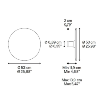 Lodes Puzzle Mega round small LED-Wandleuchte – Bild 12