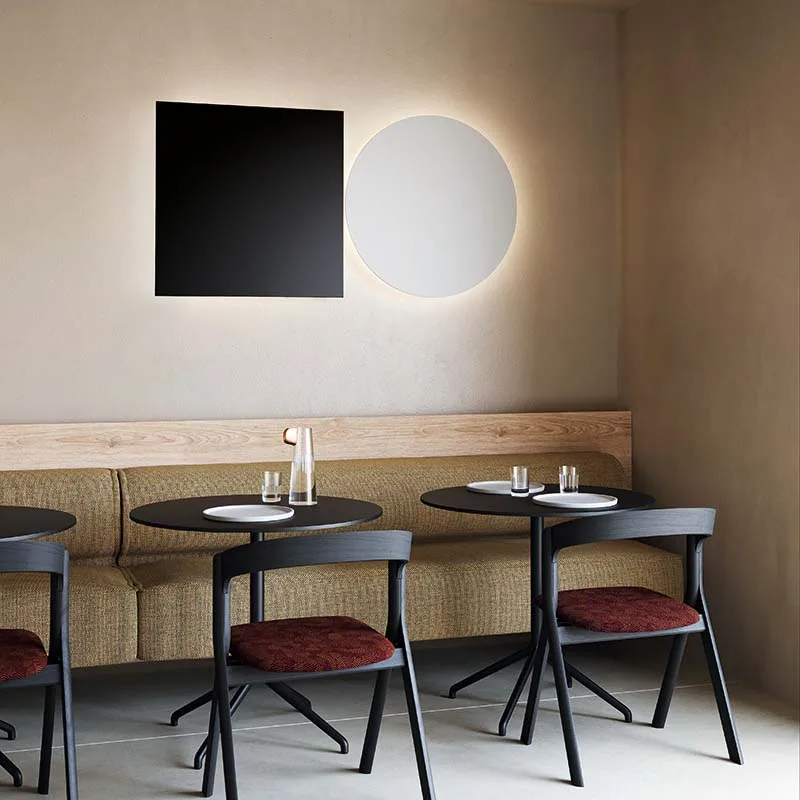 Lodes Puzzle Mega round large LED-Wandleuchte