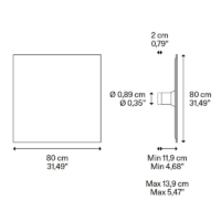 Lodes Puzzle Mega square large LED-Wandleuchte – Bild 12