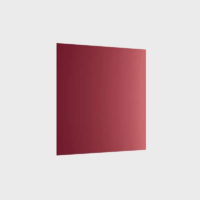 Lodes Puzzle Mega square small LED-Wandleuchte rot