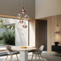 Lodes Sky-Fall Large LED-Pendelleuchte Ø 36 cm