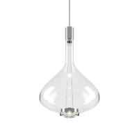 Lodes Sky-Fall Medium LED-Pendelleuchte clear