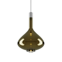 Lodes Sky-Fall Medium LED-Pendelleuchte Golden Sage