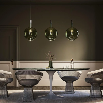 Lodes Sky-Fall Round Large LED-Pendelleuchte