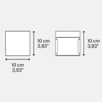 Lodes Laser 10×10 LED-Wandleuchte Schwarz – Bild 5