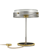 Lumina Anima LED-Tischleuchte Messing eloxiert