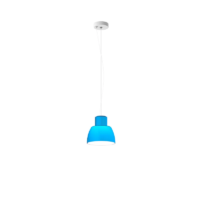Nemo Lorosae Pendelleuchte Ø 20 cm blau
