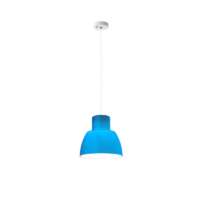 Nemo Lorosae Pendelleuchte Ø 30 cm blau