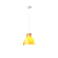 Nemo Lorosae Pendelleuchte Ø 30 cm gelb