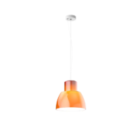 Nemo Lorosae Pendelleuchte Ø 30 cm Orange