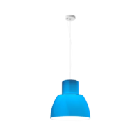 Nemo Lorosae Pendelleuchte Ø 40 cm blau
