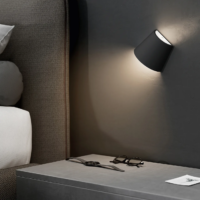 Akku Wandleuchte für das Schalfzimmer