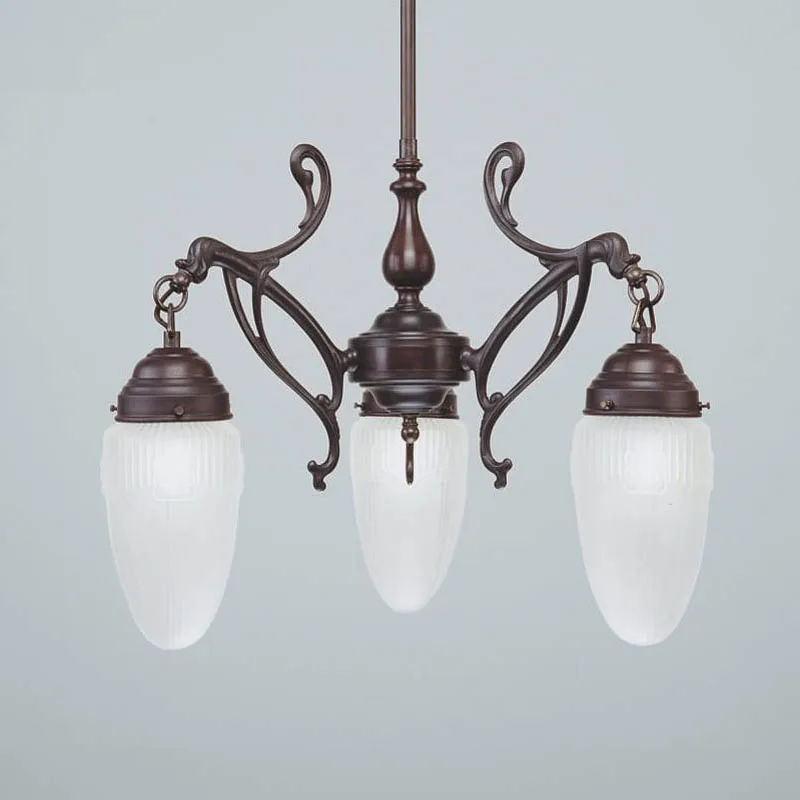 BERLINER MESSINGLAMPEN D27-106 gs A Kronleuchter