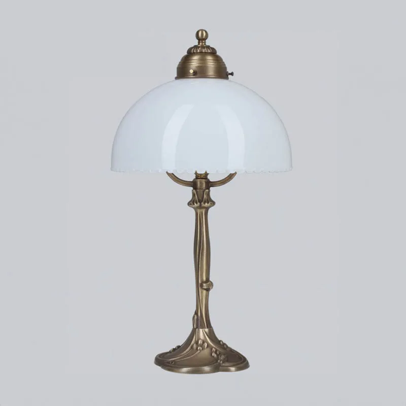 BERLINER MESSINGLAMPEN V14-69 op B Tischleuchte