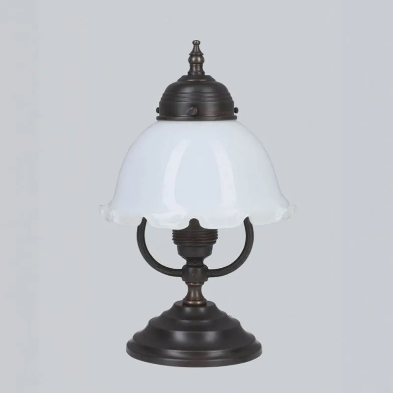 BERLINER MESSINGLAMPEN V20-16 op A Tischleuchte