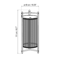 Bover Kando P/111/R Outdoor Bodenleuchte mit Akku – Bild 8