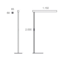 Grimmeisen IMexx Free 1450 LED-Stehleuchte – Bild 9