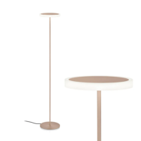 Knapstein TILDA-S LED-Stehleuchte mit Gestensteuerung Sand metallic