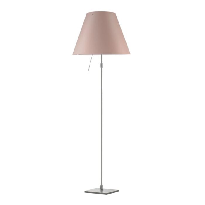 Luceplan Costanza Stehleuchte Alu mit Dimmer Puder