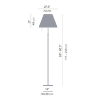 Luceplan Grande Costanza Stehleuchte – Bild 5