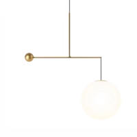 Luceplan Malamata Pendelleuchte Messing 48 cm
