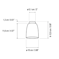 Bover Nut PF/10 Outdoor LED-Deckenleuchte – Bild 9