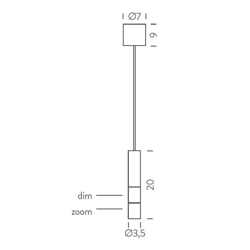 Nemo Type LED-Pendelleuchte – Bild 7