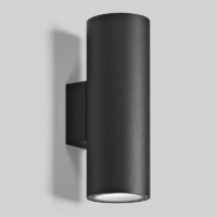 prediger.base p.073 E27 Wandleuchte Außen Downlight Grafit