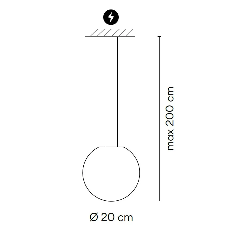 Vibia Circus Solo 0185 LED-Pendelleuchte Ø 20 cm – Bild 5