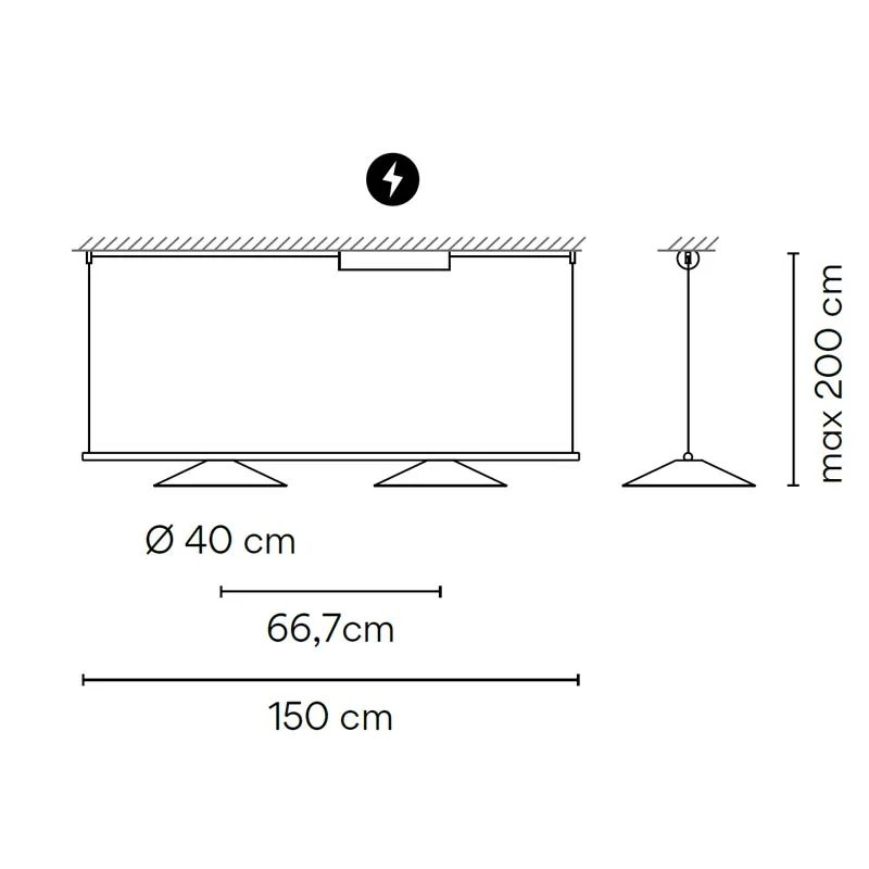 Vibia Circus Solo 0196 LED-Pendelleuchte – Bild 5