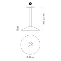 Vibia Circus Solo 0182 LED-Pendelleuchte – Bild 7