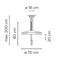 Vibia Flamingo 1510 LED-Pendelleuchte – Bild 10