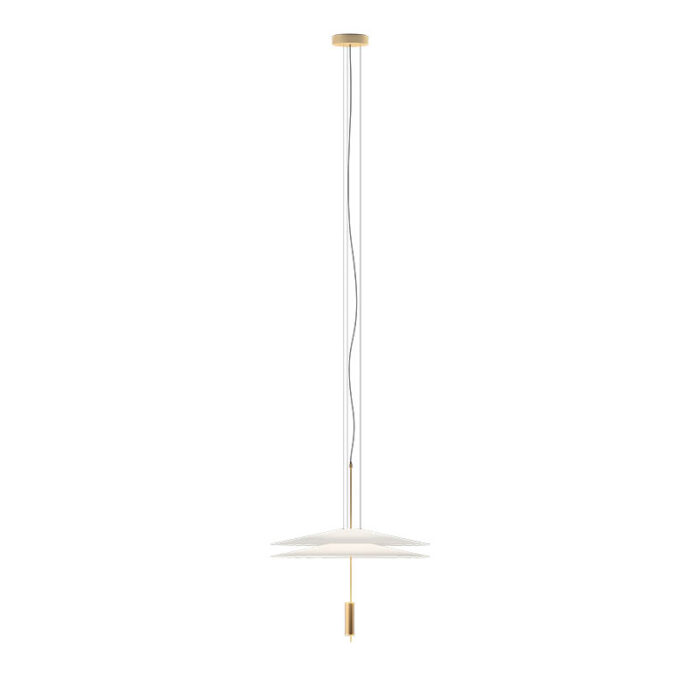 Vibia Flamingo 1510 LED-Pendelleuchte Gold