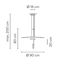 Vibia Flamingo 1527 LED-Pendelleuchte – Bild 7