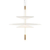 Vibia Flamingo 1530 LED-Pendelleuchte Gold