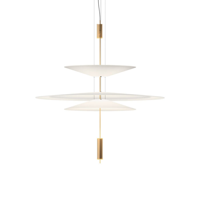 Vibia Flamingo 1530 LED-Pendelleuchte Gold