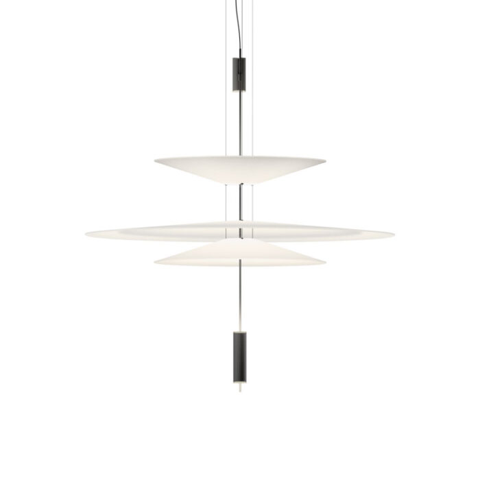 Vibia Flamingo 1530 LED-Pendelleuchte Graphit