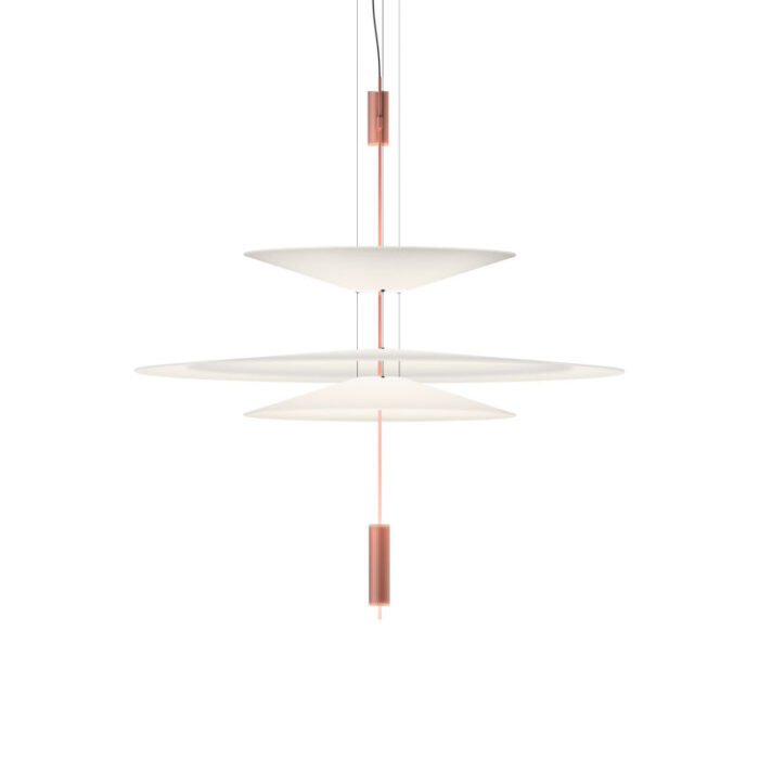 Vibia Flamingo 1530 LED-Pendelleuchte Kupfer