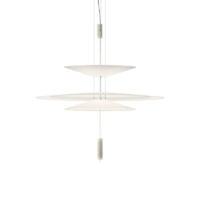 Vibia Flamingo 1530 LED-Pendelleuchte weiss