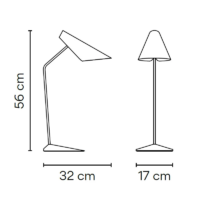 Vibia I.Cono 0700 LED-Tischleuchte – Bild 10