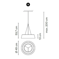 Vibia Lily 5730 LED-Pendelleuchte – Bild 8