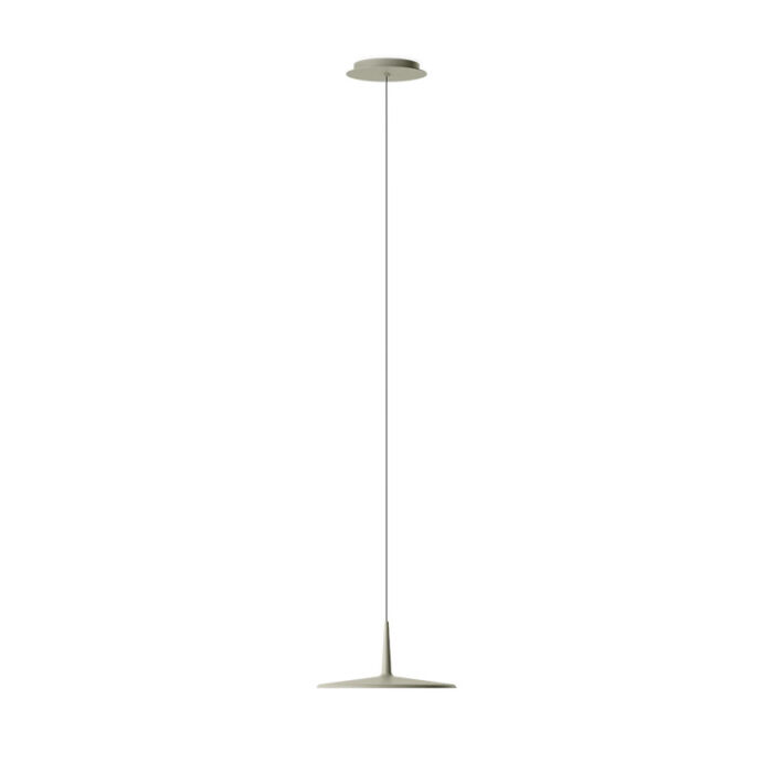 Vibia Skan 0270 LED-Pendelleuchte Ø 30cm grün