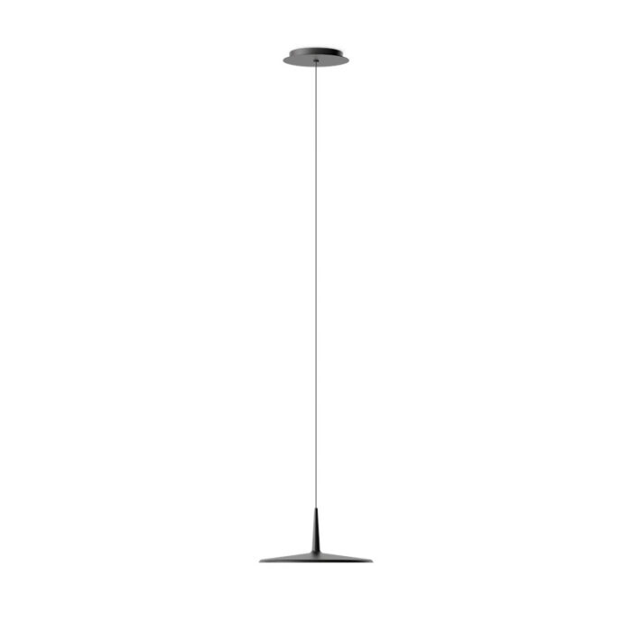 Vibia Skan 0270 LED-Pendelleuchte Ø 30cm schwarz