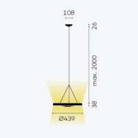 Belux disk LED-Pendelleuchte – Bild 8