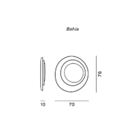 Foscarini Bahia LED-Wand- Deckenleuchte – Bild 7