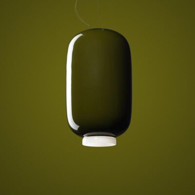 Foscarini Chouchin 2 LED-Pendelleuchte Grün