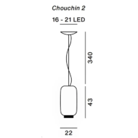 Foscarini Chouchin 2 LED-Pendelleuchte – Bild 5