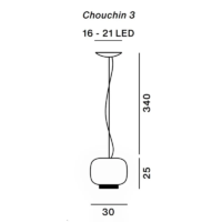 Foscarini Chouchin 3 LED-Pendelleuchte – Bild 6