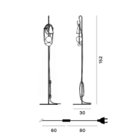 Foscarini Filo Stehleuchte – Bild 9
