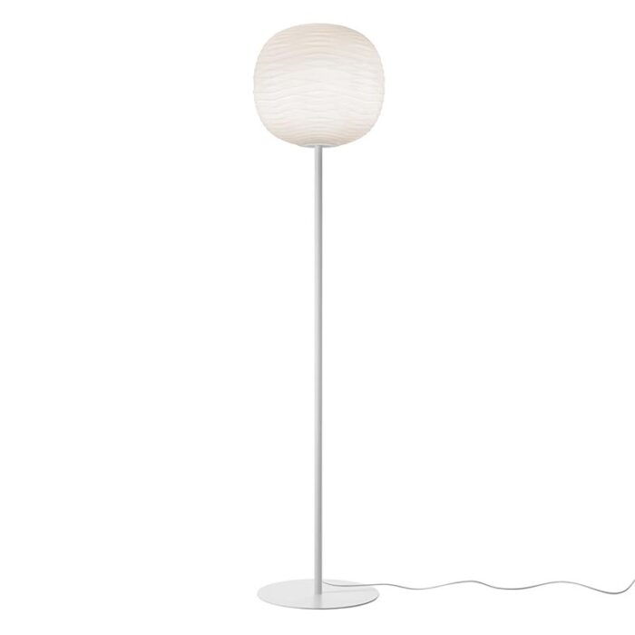 Foscarini Gem Stehleuchte weiss